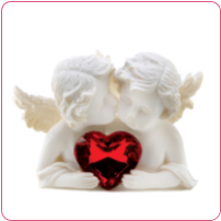 Two In Love Cherub Figurine