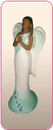 Faith Heavenly Virtues Angel Figurine