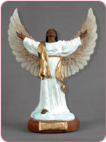 Golden Open Armed Angel LG 13"H