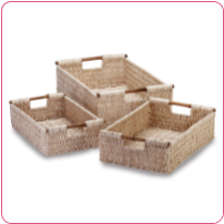 CORN HUSK NESTING BASKETS