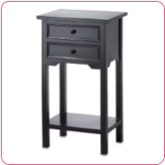 Black Side Table