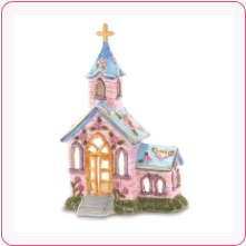 CHURCH CANDLEHOLDER