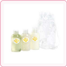 3-PC. MINI BATH GIFT SET - LILY SCENT