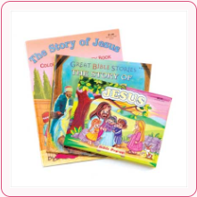 SET OF 3 BIBLICAL ACTIVITY BOOKS