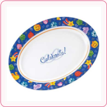 Celebrate! Oval Serving Platter