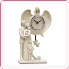 FAMILY GUARDIAN ANGEL CLOCK