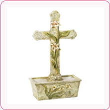 CROSS AND LILY FOUNTAIN