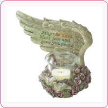 ANGEL`S BLESSING CANDLEHOLDER